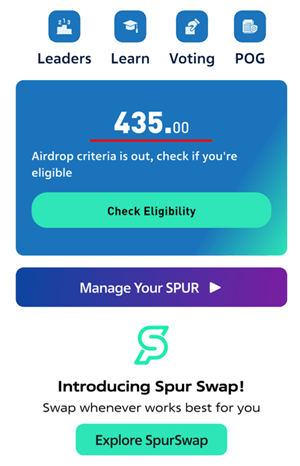 Spur Protocol daily quizes