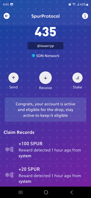 Spur Protocol quiz today