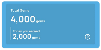 Xenea Wallet daily quiz gems