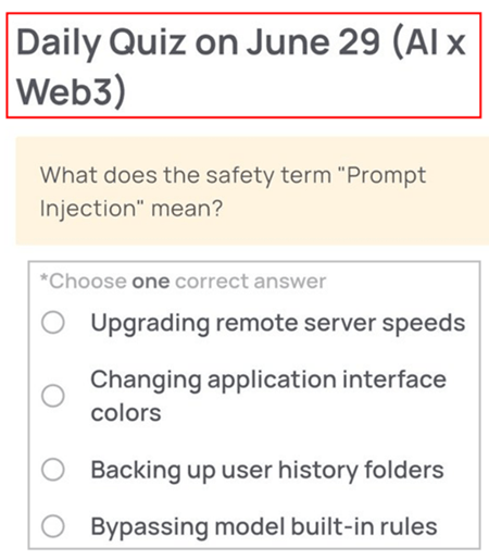 Xenea wallet quiz answers